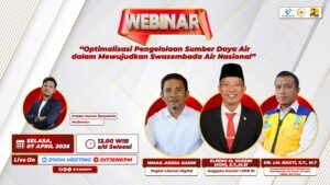 Kolaborasi Lintas Sektor Jadi Kunci Mewujudkan Swasembada Air Nasional
