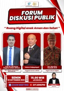 Ruang Digital Anak Aman dan Sehat Jadi Tanggung Jawab Bersama