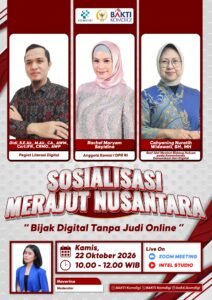 Merajut Nusantara Ajak Masyarakat Bijak Digital dan Waspada Bahaya Judi Online